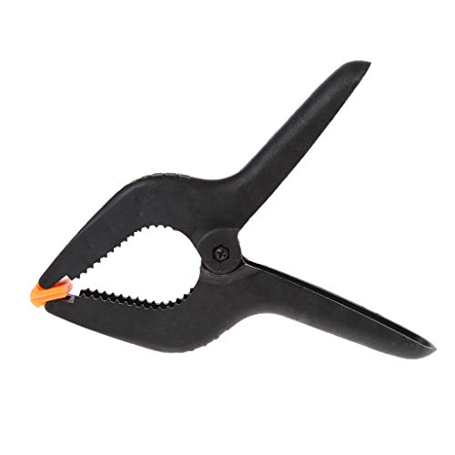 RUZYY 9 Inch Heavy Duty Plastic Nylon Spring Clamp Clip Tips for P...