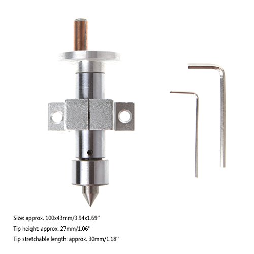 RUZYY Adjustable Double Bearing Live Center Revolving DIY Accessor...