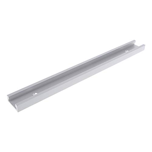 RUZYY Aluminium Alloy T-Track Woodworking T-Slot Miter Track Jig F...