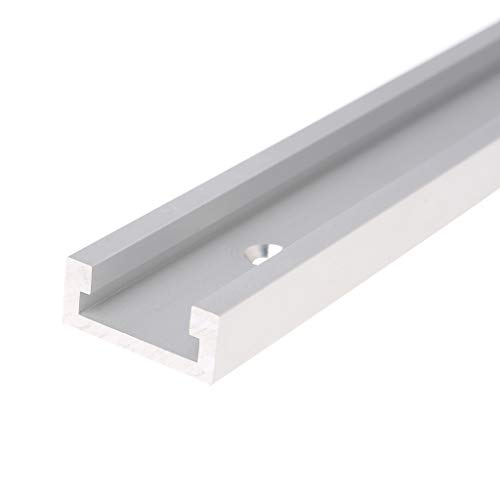 RUZYY Aluminium Alloy T-Track Woodworking T-Slot Miter Track Jig F...