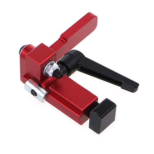 RUZYY Aluminum Alloy Miter Track Stop Gauge Table Saw Suitable for...