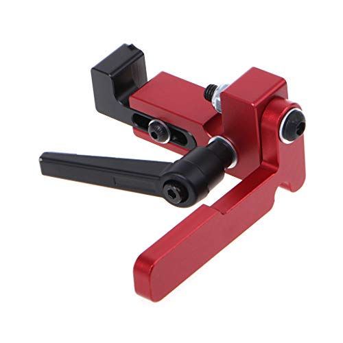 RUZYY Aluminum Alloy Miter Track Stop Gauge Table Saw Suitable for...