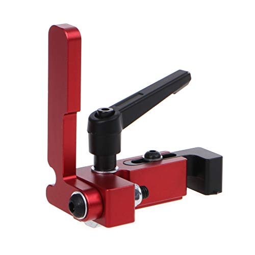 RUZYY Aluminum Alloy Miter Track Stop Gauge Table Saw Suitable for...
