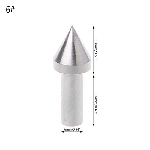 RUZYY Live Center Thimble Drill Bit for Mini Lathe Machine DIY Woo...