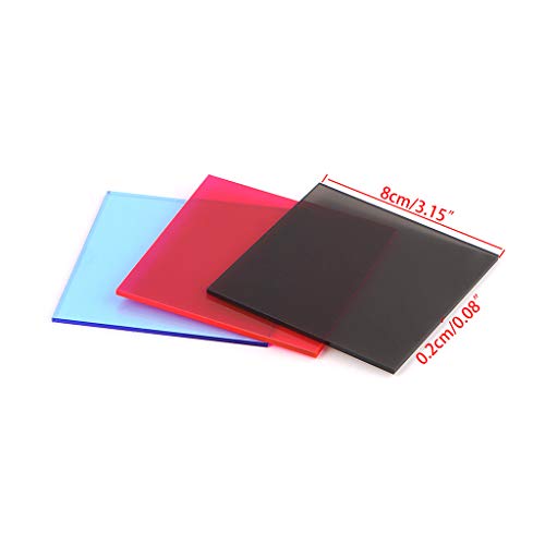 RUZYY Plexiglass Board Colored Acrylic Sheet 88cm DIY Toy Accessor...
