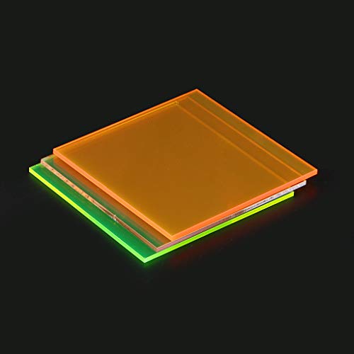 RUZYY Plexiglass Board Colored Acrylic Sheet 88cm DIY Toy Accessor...