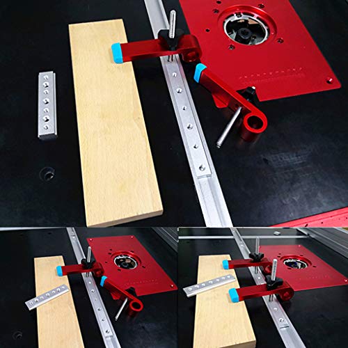 RUZYY Quick Acting Hold Down Clamp Set for T-Track T-Slot Woodwork...