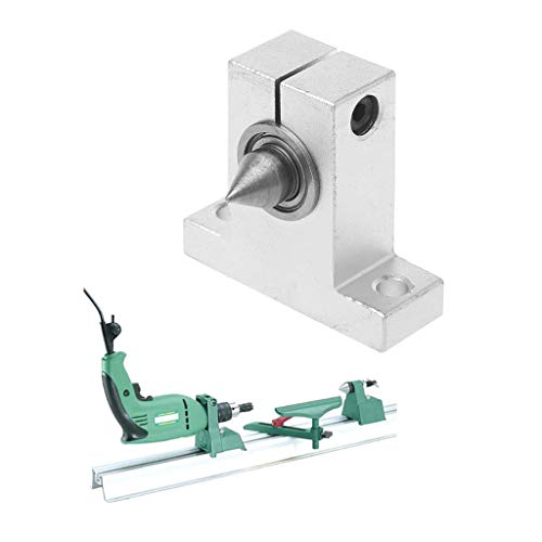 RUZYY Thimble Drill Bit with Seat for Mini Lathe Machine DIY Woodw...