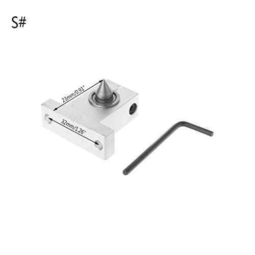 RUZYY Thimble Drill Bit with Seat for Mini Lathe Machine DIY Woodw...