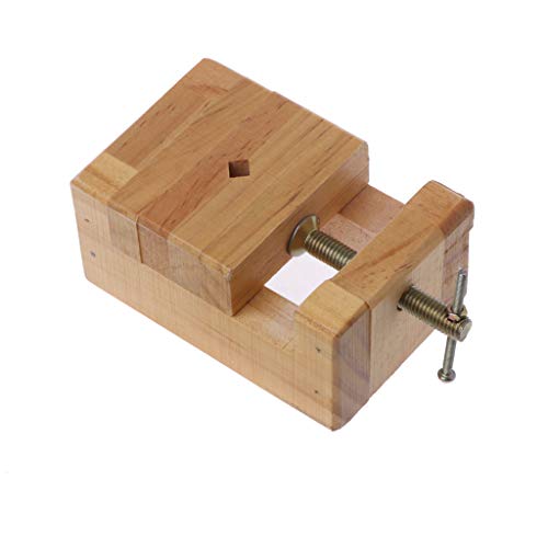 RUZYY Wood Flat Vise Mini Clamp-on Bench Vise Flat Tongs Woodworki...