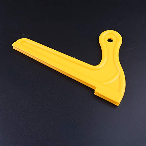 RUZYY Yellow Safety Hand Protection Sawdust Wood Saw Push Stick fo...