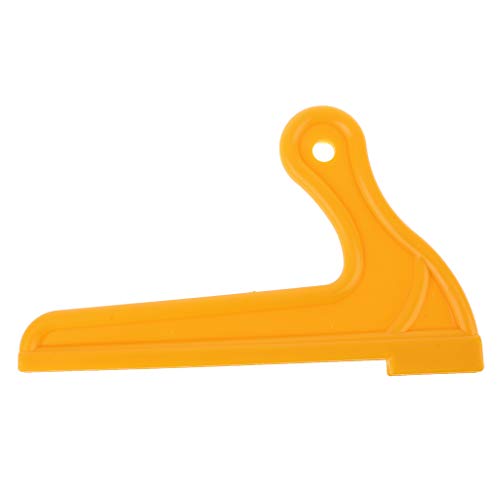RUZYY Yellow Safety Hand Protection Sawdust Wood Saw Push Stick fo...