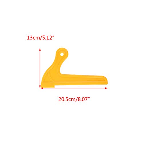 RUZYY Yellow Safety Hand Protection Sawdust Wood Saw Push Stick fo...