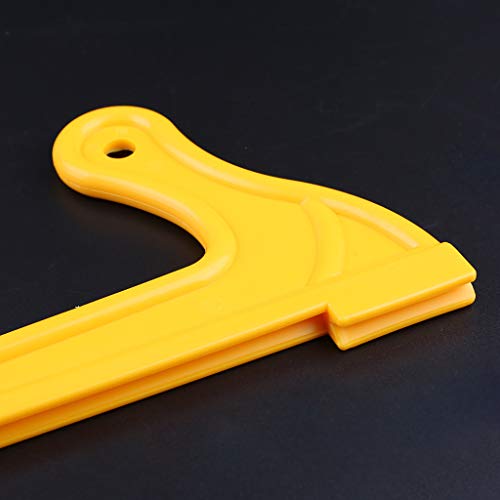 RUZYY Yellow Safety Hand Protection Sawdust Wood Saw Push Stick fo...