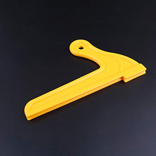 RUZYY Yellow Safety Hand Protection Sawdust Wood Saw Push Stick fo...