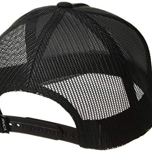 RVCA mens Rvca Mens Curved Bill Snapback Mesh Trucker Hat Basebal...