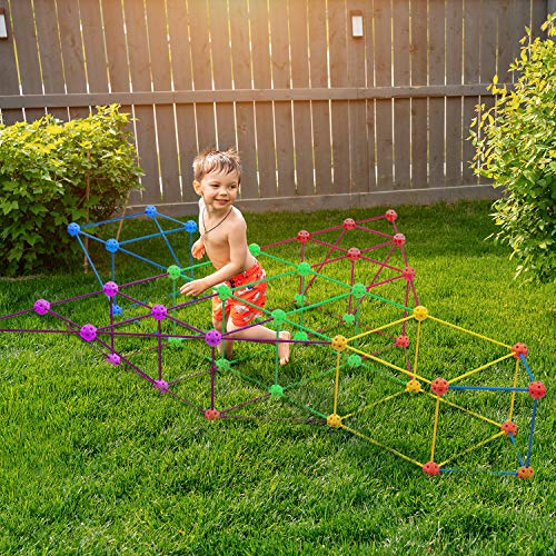 RYBG Kids Fort Building Toys, 160PCS Kits Childrens Building Toys...
