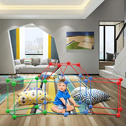 RYBG Kids Fort Building Toys, 160PCS Kits Childrens Building Toys...