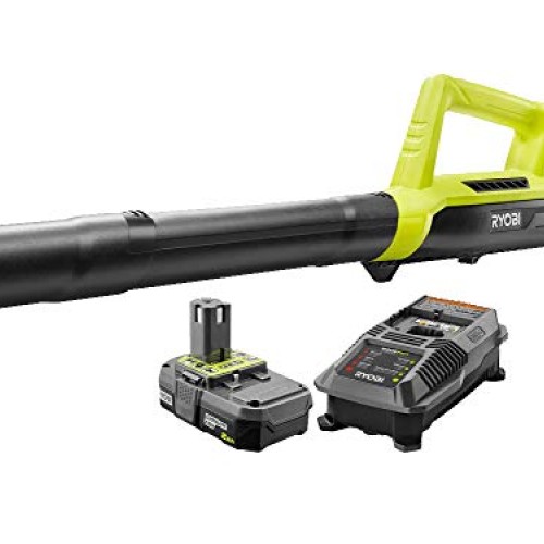 Ryobi ONE+ 90 MPH 200 CFM 18-Volt Lithium-Ion Heavy Duty Durable C...