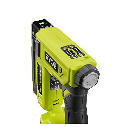 Ryobi 18-Volt ONE+ Cordless Compression Drive 3/8 in. Crown Staple...