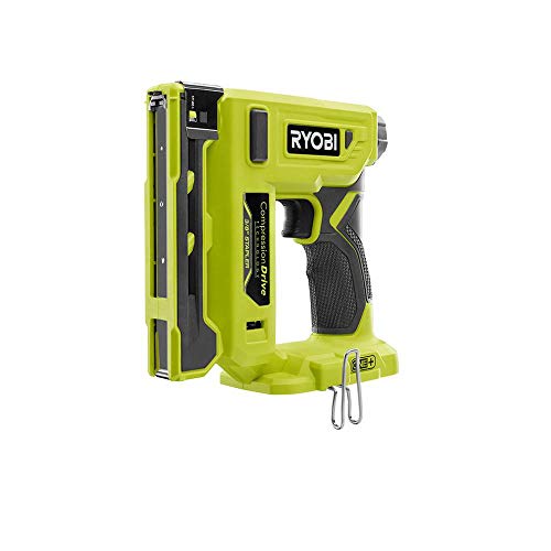 Ryobi 18-Volt ONE+ Cordless Compression Drive 3/8 in. Crown Staple...