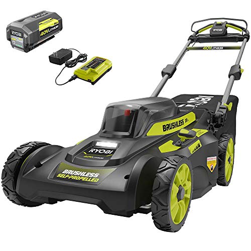 RYOBI 20 in. 40-Volt 6.0 Ah Lithium-Ion Battery Brushless Cordless...