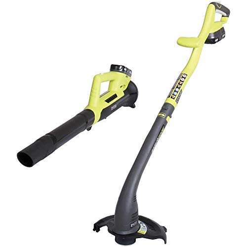 Ryobi One ONE+ 18-Volt Lithium-Ion String Trimmer/Edger and Blower...
