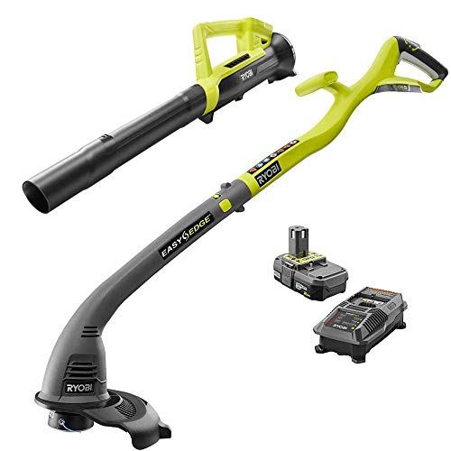 Ryobi One ONE+ 18-Volt Lithium-Ion String Trimmer/Edger and Blower...
