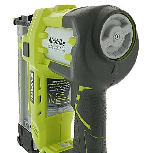 Ryobi P360 18 Volt Lithium Ion One+ 3/8 - 1 1/2 Inch Crown Stapler...