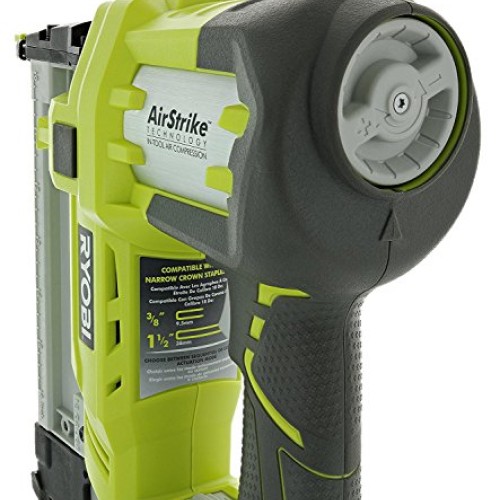 Ryobi P360 18 Volt Lithium Ion One+ 3/8 - 1 1/2 Inch Crown Stapler...