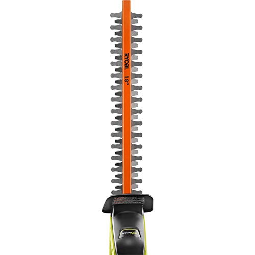 RYOBI RY40603BTL 18 in. 40-Volt Lithium-Ion Cordless Pole Hedge Tr...