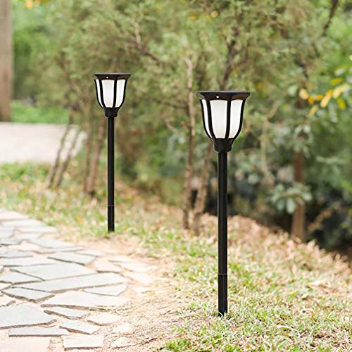 RYSD-MT LED Solar Light Outdoor, 2 Packs Solar Pathway Lights with...