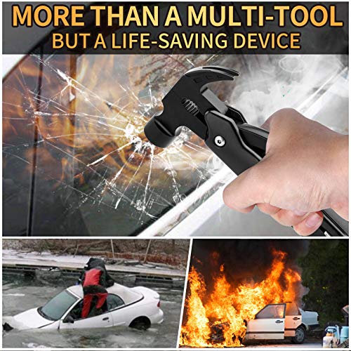 Hammer Multi-Tool, 12 in 1 Mini Hammer Multitool Tools with Magnet...