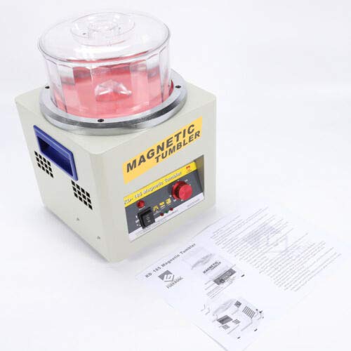 Mini Magnetic Tumbler 180mm Magnetic Jewelry Polisher Finisher Mac...