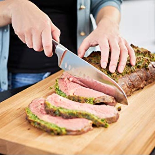 Rösle Rockwood Knife Collection, Santoku Knife, 6.8-inch Blade