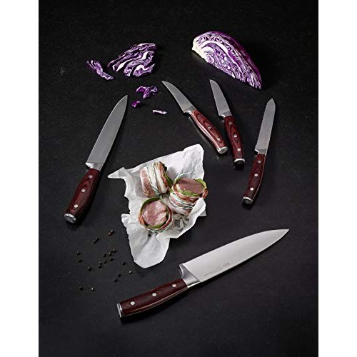 Rösle Rockwood Knife Collection, Santoku Knife, 6.8-inch Blade