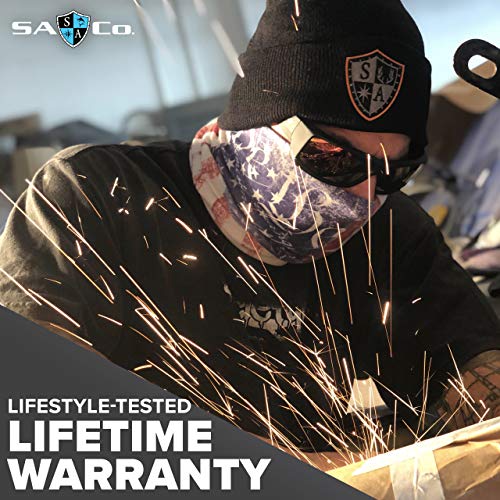 S A - UV Face Shield 5 Pack - Multipurpose Neck Gaiter, Balaclava,...