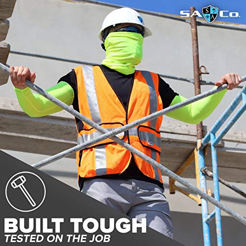 S A - UV Face Shield 5 Pack - Multipurpose Neck Gaiter, Balaclava,...