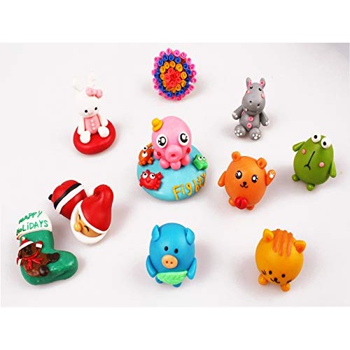 S & E TEACHERS EDITION 50 Blocks Polymer Clay Set, with Tools, Ac...