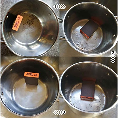 S&F STEAD & FAST Sanding Sponge for Wet and Dry Sanding, 60 80 120...