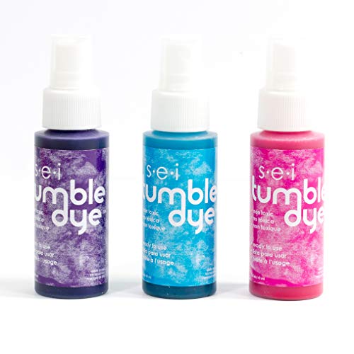 S·E·I SEI 10118 Tumble Dye Craft & Fabric Tie Dye Kit 2oz 3/Pkg-Gi...