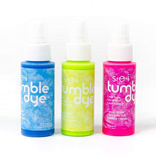 SEI 6-1396 Tie-Dye Tumble-Dye, Noen Kit with Idea Book, 3-Pack