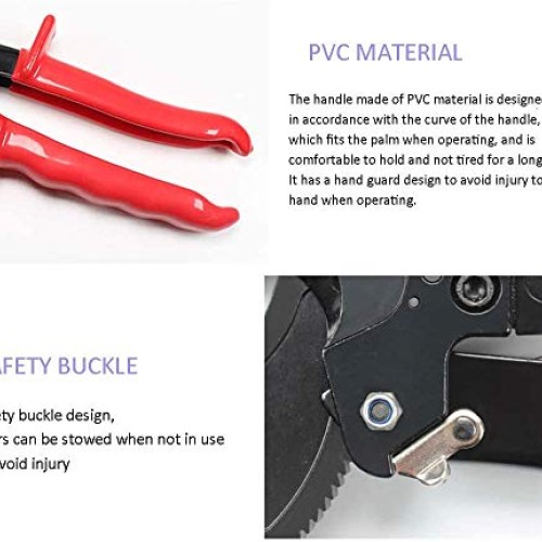 Cable Cutter,Heavy Duty Aluminum Copper Ratchet Cable Cutter, 240...