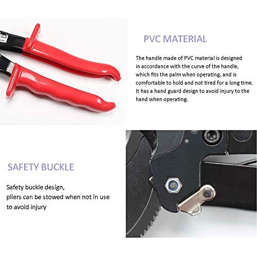 Cable Cutter,Heavy Duty Aluminum Copper Ratchet Cable Cutter, 240...