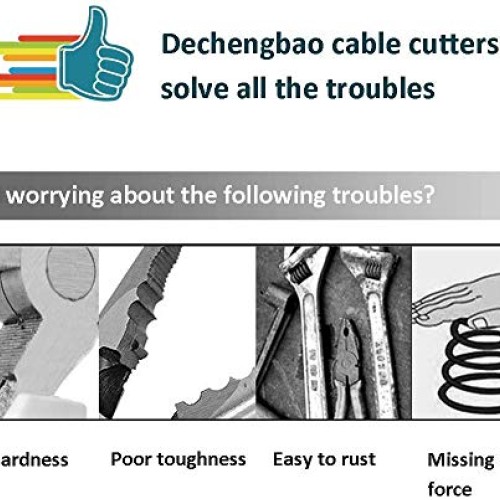 Cable Cutter,Heavy Duty Aluminum Copper Ratchet Cable Cutter, 240...