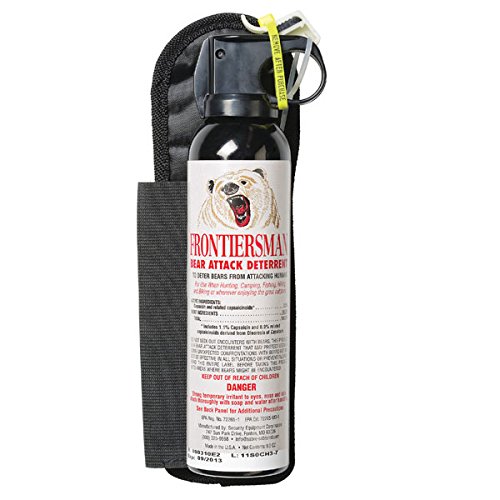 Frontiersman Bear Spray with Belt Holster– Easy Access, Max Streng...