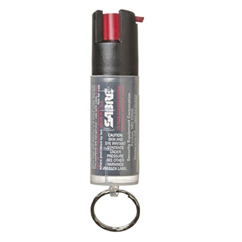 SABRE 3-IN-1 Pepper Spray - Advanced Police Strength - with Key Ri...