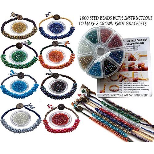 Adults Deluxe Jewelry Making Beads Mix Pliers Findings Starter Kit...