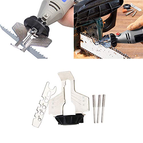 Chain Saw Sharpening Tool, Sacow Attachment Rotary Power Drill Han...