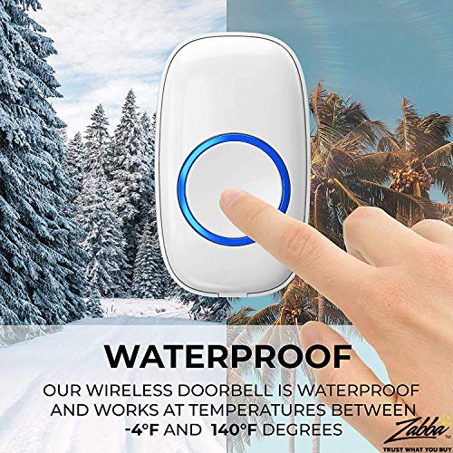 SadoTech White Wireless Doorbell Kit: Model CXR Wireless Doorbells...